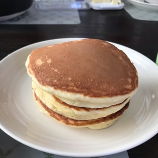 いつもよりふんわり！ホットケーキ